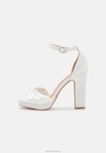 Z62T1554 Women Anna Field High Heeled Sandals White - Image 2