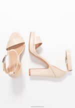 Z62T1557 Women Anna Field High Heeled Sandals Offwhite - Image 4