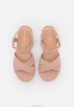Z62T1561 Women Anna Field Espadrilles Light Pink - Image 6