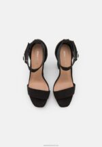 Z62T1564 Women Anna Field High Heeled Sandals Black - Image 6
