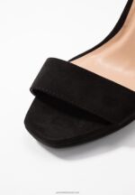 Z62T1565 Women Anna Field High Heeled Sandals Black - Image 10