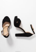 Z62T1570 Women Anna Field High Heeled Sandals Black - Image 8