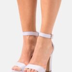 Z62T1574 Women Anna Field High Heeled Sandals Lilac