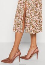Z62T157 Women Anna Field Jersey Dress Multi-Coloured - Image 6