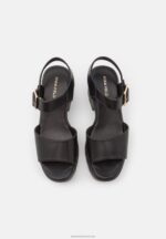 Z62T1583 Women Anna Field Platform Sandals Black - Image 6