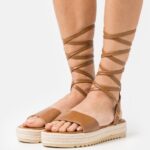 Z62T1584 Women Anna Field Espadrilles Cognac