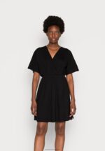Z62T159 Women Anna Field Jersey Dress Black