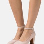 Z62T1605 Women Anna Field Classic Heels Light Pink