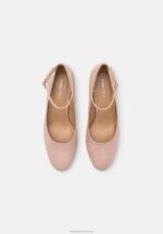 Z62T1605 Women Anna Field Classic Heels Light Pink - Image 6