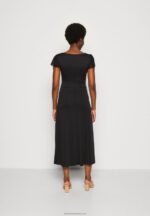 Z62T160 Women Anna Field Jersey Dress Black - Image 3