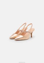 Z62T1611 Women Anna Field Classic Heels Gold - Image 3