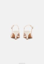 Z62T1638 Women Anna Field Classic Heels White - Image 4