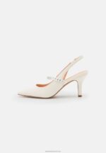 Z62T1641 Women Anna Field Classic Heels White - Image 2