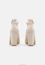 Z62T1643 Women Anna Field Classic Heels Taupe - Image 4