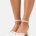 Z62T1649 Women Anna Field Classic Heels White