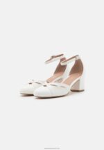 Z62T1649 Women Anna Field Classic Heels White - Image 3