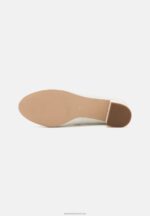 Z62T1651 Women Anna Field Leather Comfort Classic Heels White - Image 5
