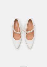 Z62T1652 Women Anna Field Classic Heels Off-White - Image 6