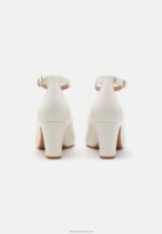 Z62T1654 Women Anna Field Classic Heels White - Image 4