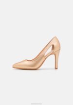 Z62T1658 Women Anna Field Classic Heels Gold - Image 2