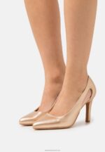 Z62T1658 Women Anna Field Classic Heels Gold