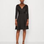 Z62T165 Women Anna Field Jersey Dress Black