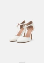 Z62T1660 Women Anna Field Classic Heels White - Image 3