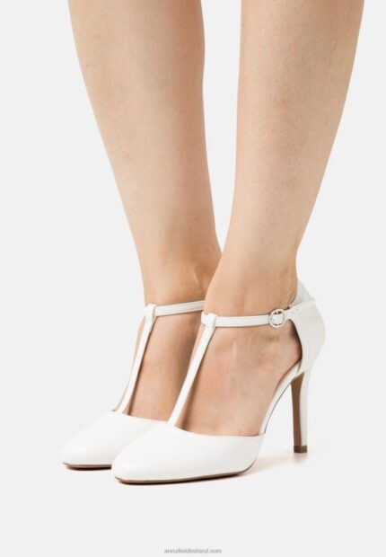 Z62T1660 Women Anna Field Classic Heels White