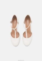 Z62T1660 Women Anna Field Classic Heels White - Image 6