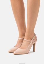 Z62T1663 Women Anna Field Classic Heels Light Pink