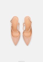 Z62T1663 Women Anna Field Classic Heels Light Pink - Image 6