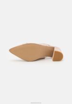 Z62T1671 Women Anna Field Leather Classic Heels Light Pink - Image 5