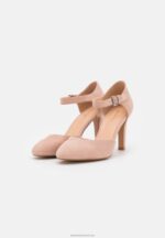 Z62T1673 Women Anna Field Classic Heels Light Pink - Image 3