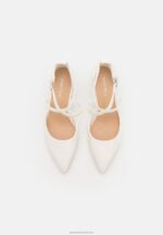Z62T1674 Women Anna Field Classic Heels White - Image 6