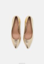 Z62T1675 Women Anna Field Classic Heels Gold - Image 6
