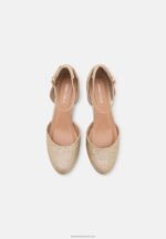 Z62T1677 Women Anna Field Classic Heels Gold - Image 6
