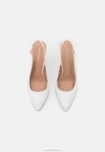 Z62T1682 Women Anna Field Classic Heels Offwhite - Image 5