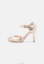 Z62T1692 Women Anna Field Classic Heels Gold - Image 2