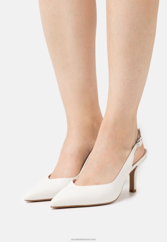 z62t1696_women_anna_field_leather_classic_heels_white.jpg Z62T1696 Women Anna Field Leather Classic Heels White - Image 1