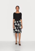 Z62T169 Women Anna Field Jersey Dress Black