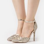 Z62T1702 Women Anna Field Classic Heels Gold