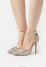 Z62T1702 Women Anna Field Classic Heels Gold