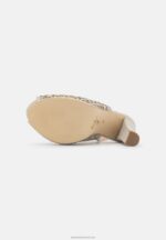 Z62T1706 Women Anna Field Platform Heels Gold - Image 5