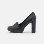 Z62T1714 Women Anna Field Platform Heels Black
