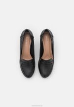 Z62T1714 Women Anna Field Platform Heels Black - Image 5