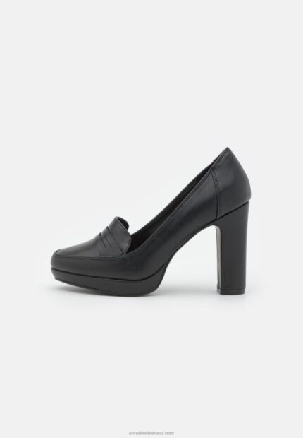 Z62T1714 Women Anna Field Platform Heels Black