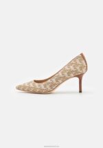 Z62T1715 Women Anna Field Lanette Closed Toe Classic Heels Khaki - Image 2