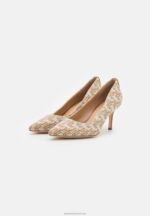 Z62T1715 Women Anna Field Lanette Closed Toe Classic Heels Khaki - Image 3