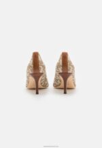 Z62T1715 Women Anna Field Lanette Closed Toe Classic Heels Khaki - Image 4
