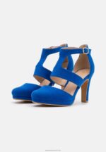 Z62T1721 Women Anna Field High Heels Royal Blue - Image 3
